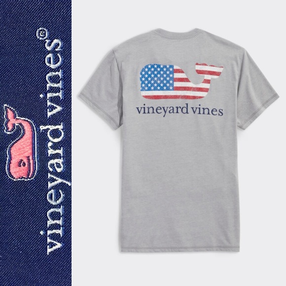 Vineyard Vines Other - Vineyard Vines American Flag Whale Tshirt Men’s Medium